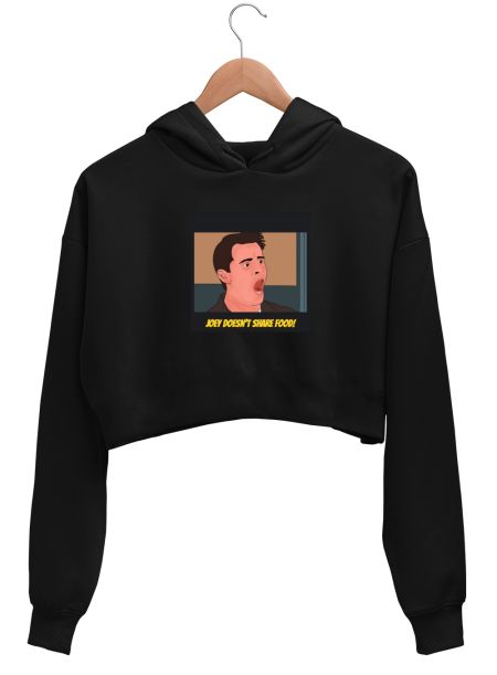 joey tribbiani Crop Hoodie