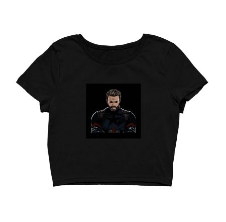 CAPTAIN AMERICA Crop Top