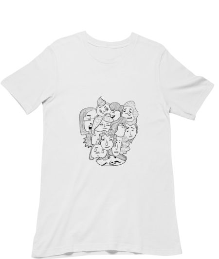 Creepy / Awkward Illustration  Classic T-Shirt