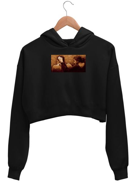 Ved X Tara Tamasha Crop Hoodie