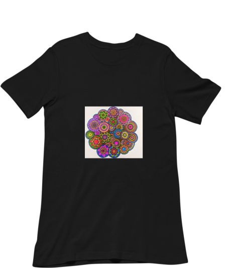 Multi Mandala Regular T-Shirt