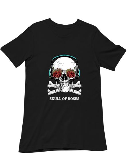 Skull of Roses - Artsy Classic T-Shirt