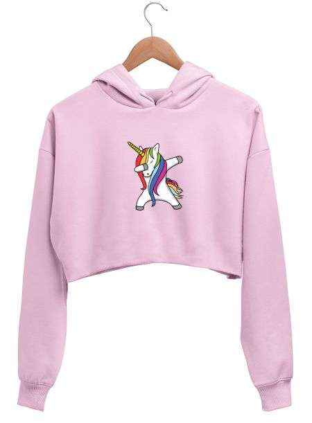 Pride Collection: The Unicorn  Crop Hoodie