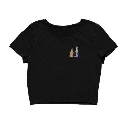 Bill and Fred pocket Crop Top