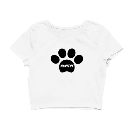 cats | pawfect Crop Top