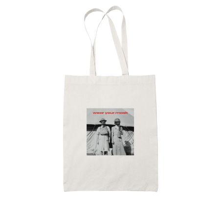 wear yo mask White Tote Bag