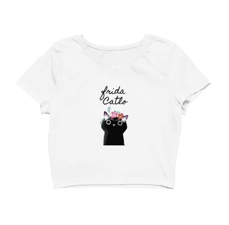 Frida Catlo Crop Top