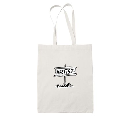 Artist White Tote Bag