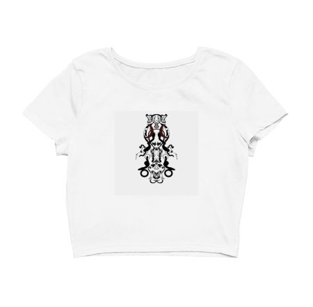FUNKY-symmetric Crop Top