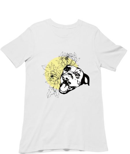 Aesthetic Doggo Yellow Classic T-Shirt