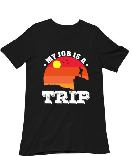 My Job Is A Trip Summer Retro Classic T-Shirt