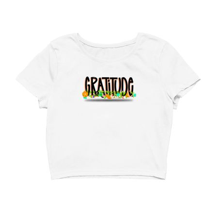 Gratitude Crop Top