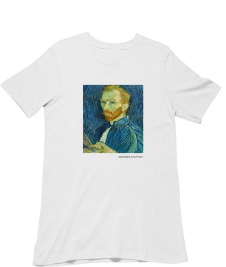 vincent -depression is not real ? Classic T-Shirt