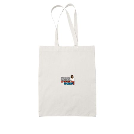 Girl Lifestyle with quote Design Tote Bag