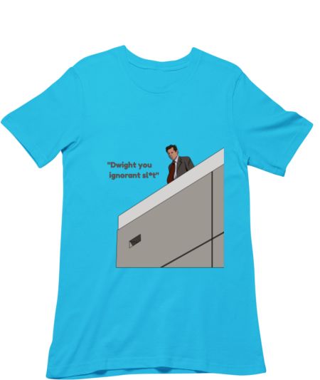 The Office "Dwight you ignorant sl*t"  Classic T-Shirt