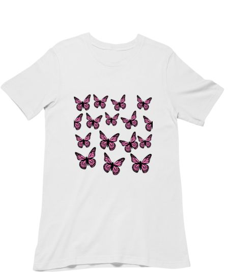 y2k pink butterflies Regular T-Shirt