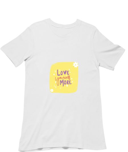 Love yourself more Colorful poster Regular T-Shirt