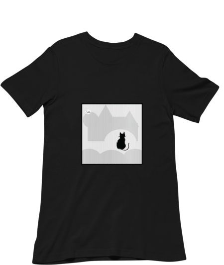 cat-abstract Regular T-Shirt
