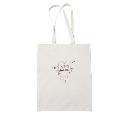 Harry Styles Mitch Rowland’s she solo White Tote Bag