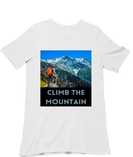 Climb the Mountain T-shirt Classic T-Shirt