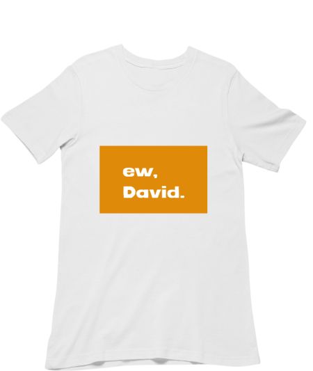 David Rose-Schitt's Creek Regular T-Shirt