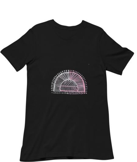 Pattern -silver and pink Regular T-Shirt