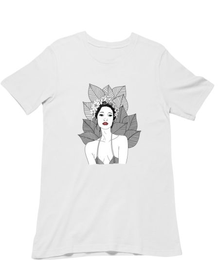 Chic: Flower Crown Regular T-Shirt