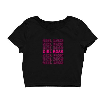 GIRL BOSS Crop Top