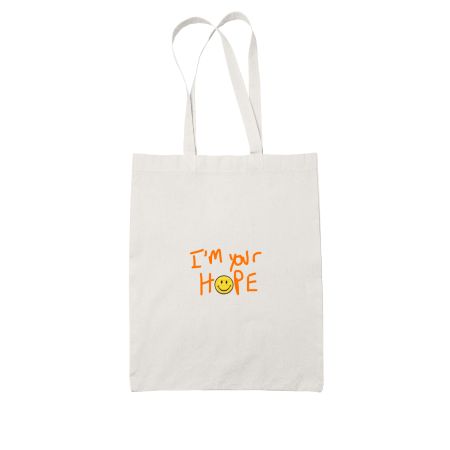 H.O.P.E White Tote Bag