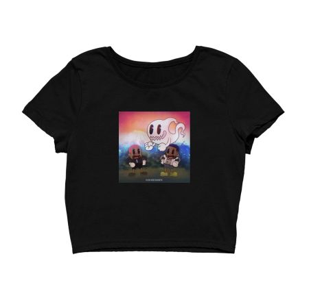 Kids See Ghosts Kid Cudi Kanye West Kid Cudi Crop Top