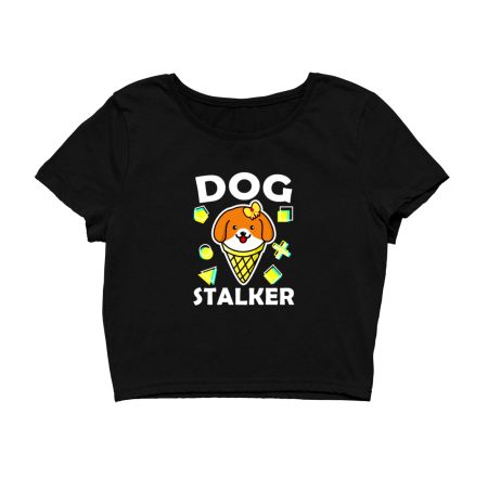 Funny Dog Corgi Pet Lover  Crop Top