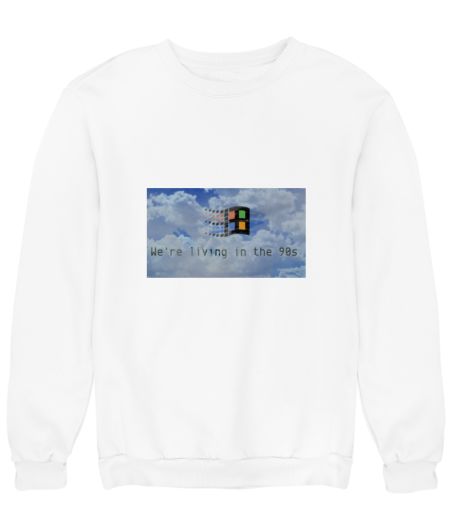 90's-aesthetic Sweatshirt