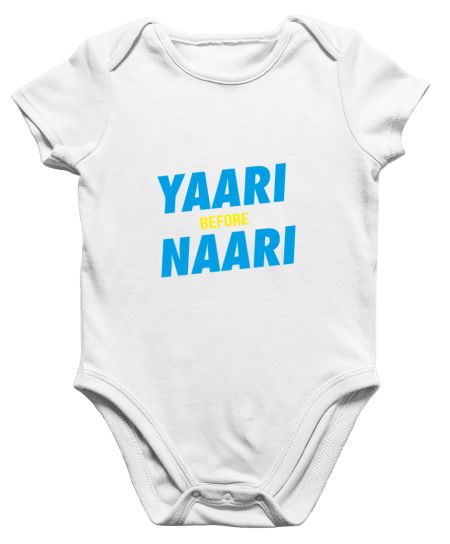 Yaari before Naari Onesie