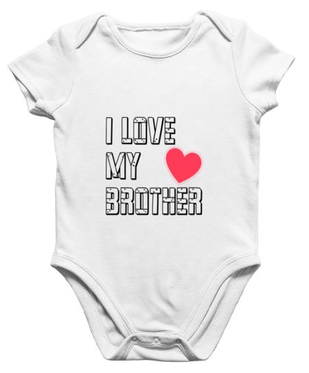 i love my brother, raksha bandhan gift Onesie