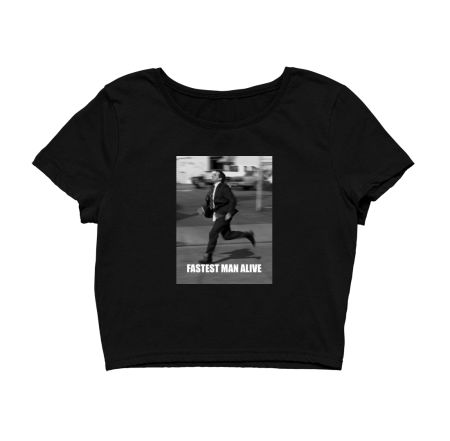 Fastest Man Alive Crop Top
