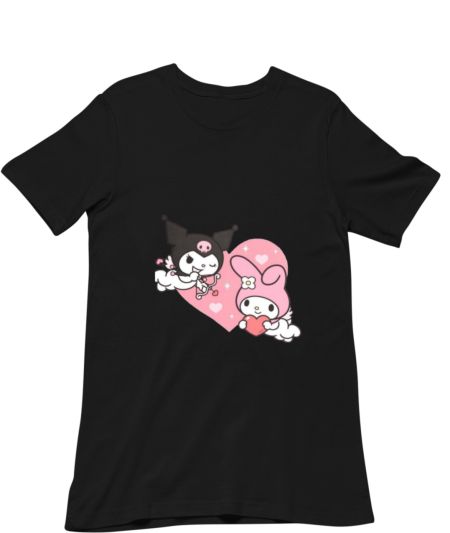 Sanrio- Kuromi and my melody Regular T-Shirt