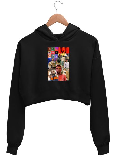 Kanye West Crop Hoodie