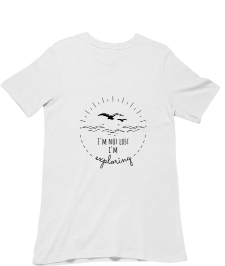 Explore (Black Font) Regular T-Shirt