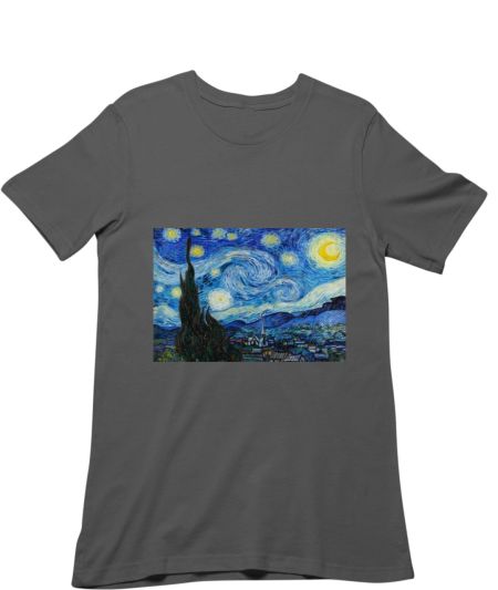 Van Gogh  famous painting starry night print Regular T-Shirt