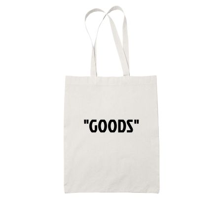 GOODS White Tote Bag