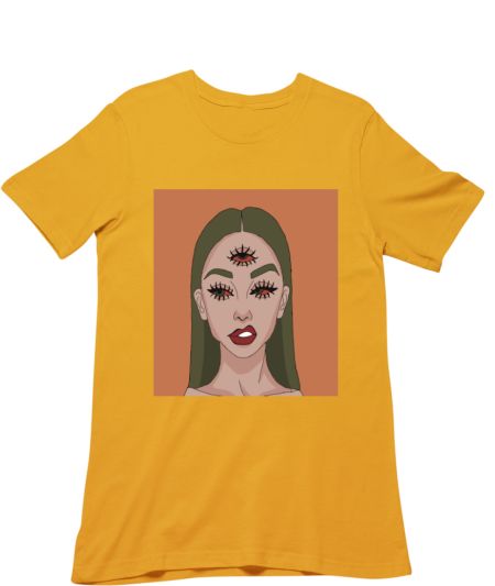 Three eye-Angry girl Classic T-Shirt