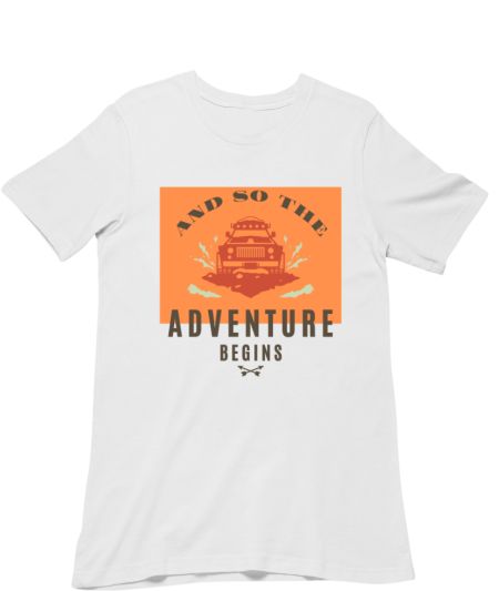 And So The Adventure Begins Classic T-Shirt