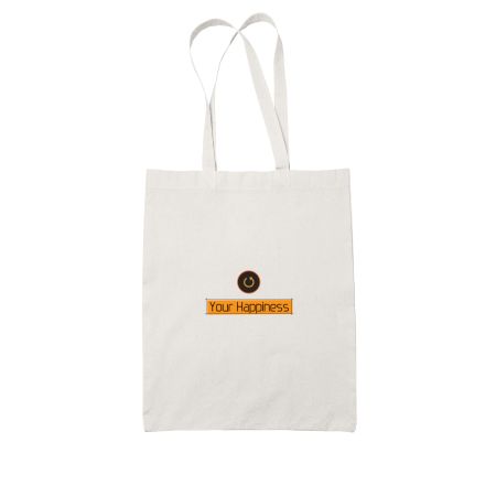 Rewind Your Happiness White Tote Bag