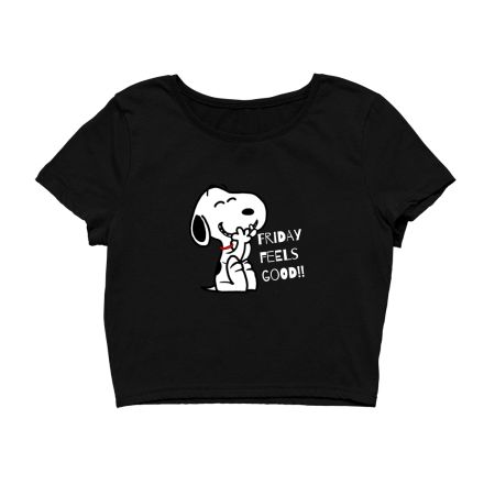 Snoopy Crop Top