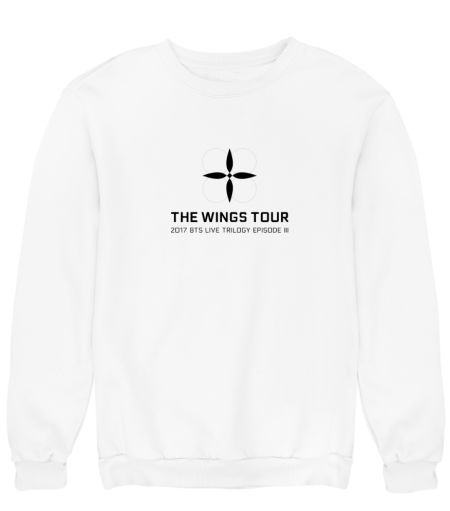 Bts wings tour print  Sweatshirt