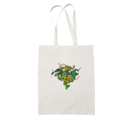 Teenage Mutant Ninja Turtles White Tote Bag