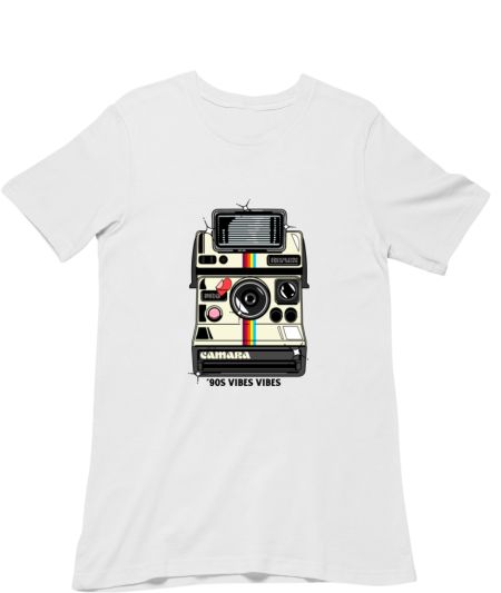 Polaroid Camera 90S Vibe Classic T-Shirt