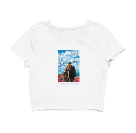 Jim & Pam Crop Top