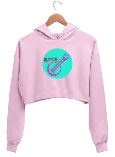 Music lover Crop Hoodie