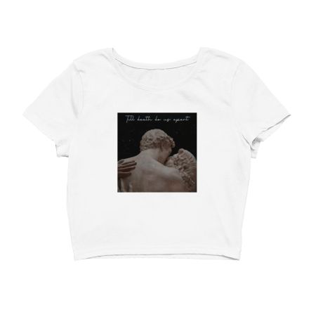 Till death do us apart Crop Top